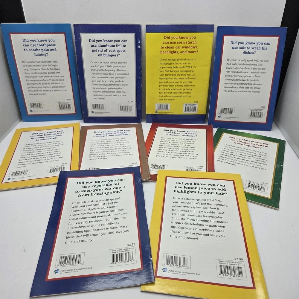 Household Hints Books Set of 10